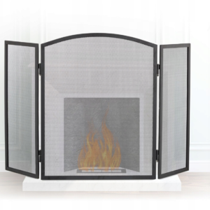 Ochranná krbová mriežka proti iskram