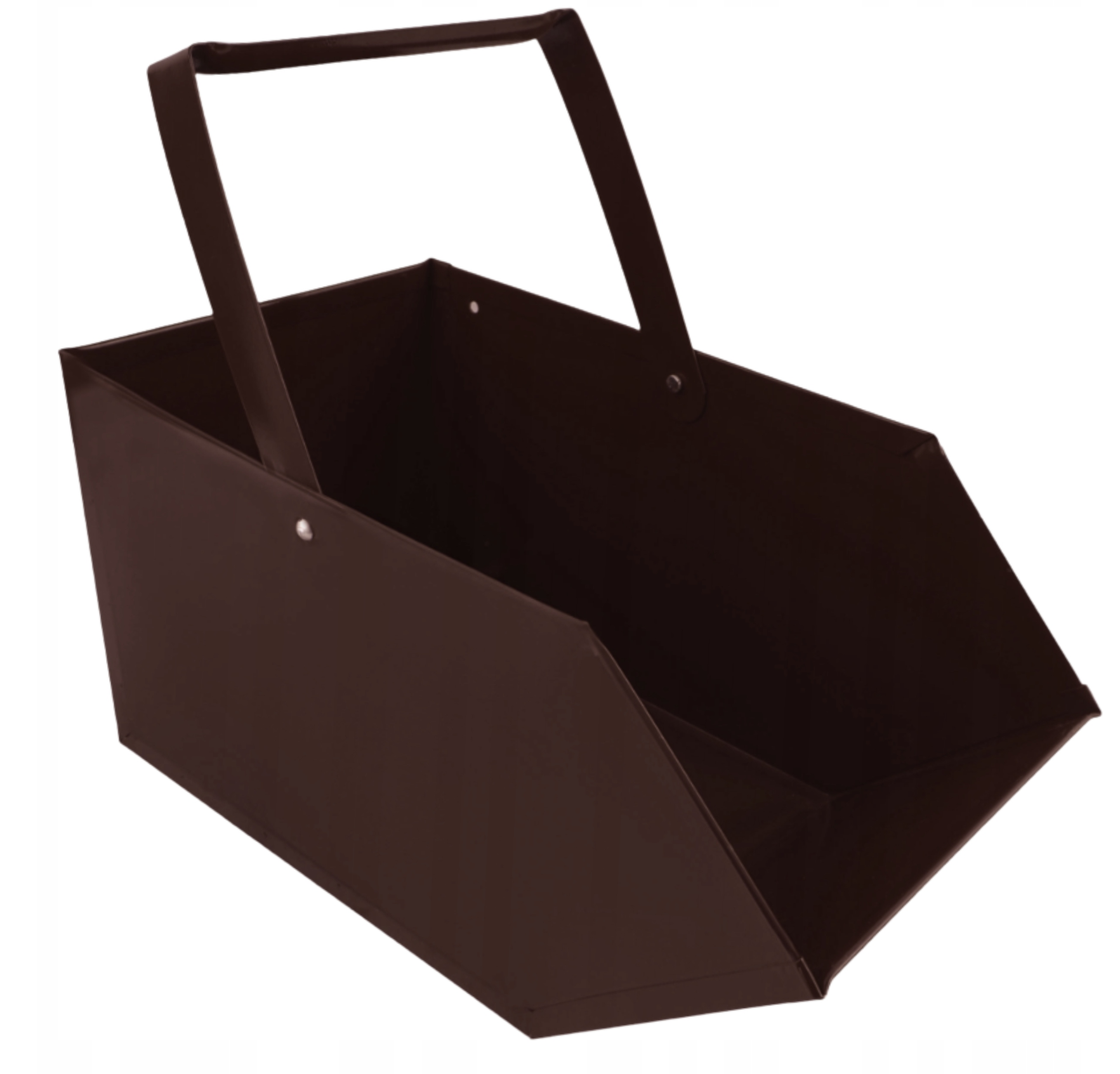 Kovový kôš na uhlie a brikety – bronz – Obrázok 6